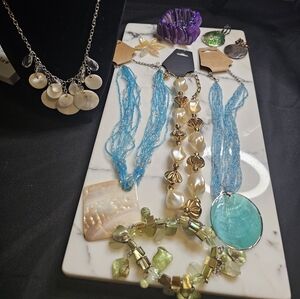 9 Pieces Of Elegant Shell Jewelry Bundle #3